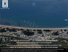 Tablet Screenshot of campingmunicipallafalaise.com